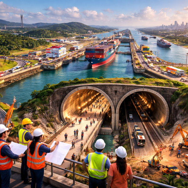 Túnel Bajo el Canal de Panamá: ¿De Verdad es un Proyecto Viable?