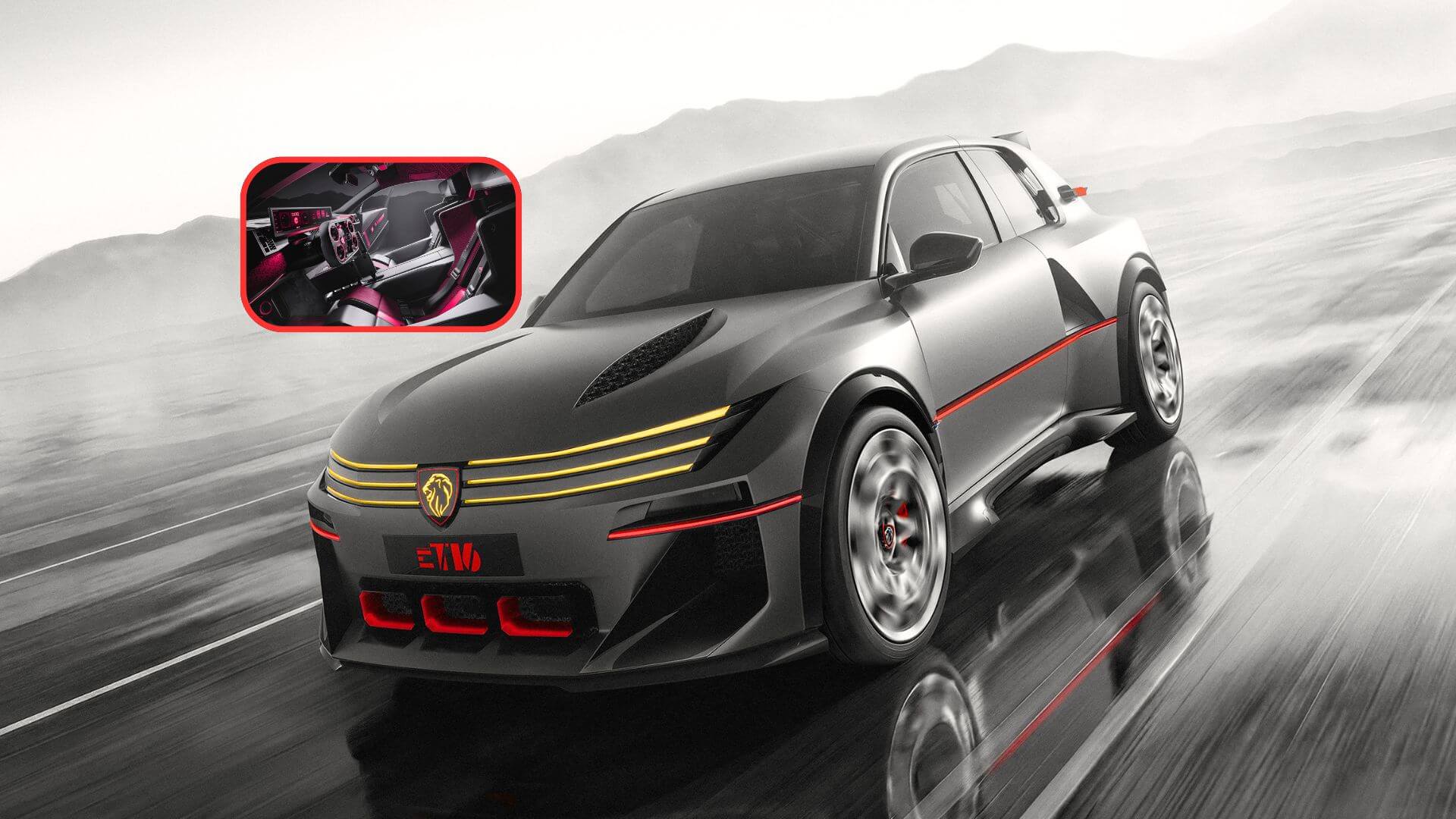 Peugeot E-T16 Concept: Un vistazo al futuro del deportivo eléctrico